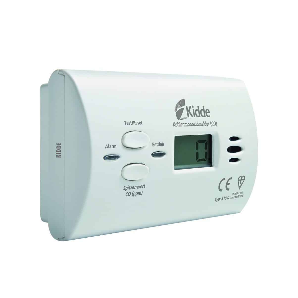 KIDDE CO-Alarm X10-D Test - Co Melder Test