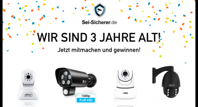 3 Jahre Sei-Sicherer mit großer Verlosung!